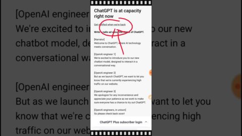 ChatGPT Crashes: What Happened and What It Means for AI Technology #chatgpt #openai