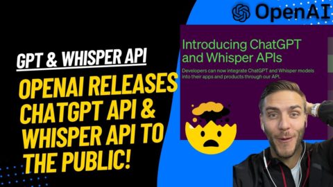 OpenAI Releases ChatGPT & Whisper APIs | GPT 3.5 is BIG 🤯