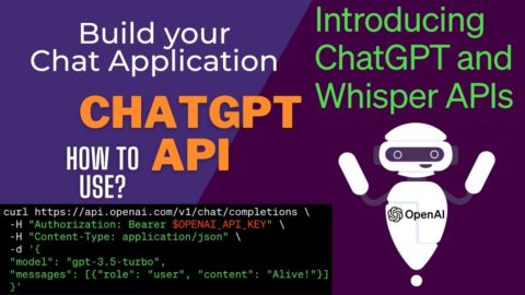 Use ChatGPT API in your websites and apps – Create your own OpenAI Chat App – Easy Integration!