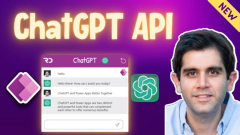 Introducing Open AI’s ChatGPT API | Build Power App & use Chat GPT API