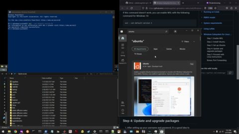 Oobabooga WSL on Windows 10 Standard, 8bit, and 4bit plus LLaMA conversion instructions