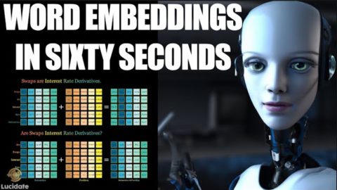 Word Embeddings in 60 Seconds for NLP AI & ChatGPT