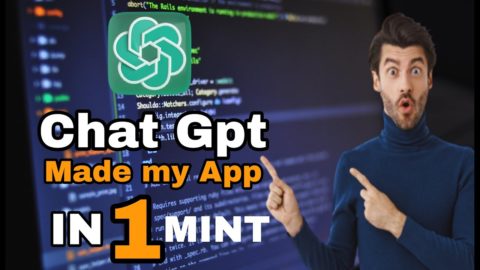 How to build a App in 1 minute using ChatGpt and python          #chatgpt #openai