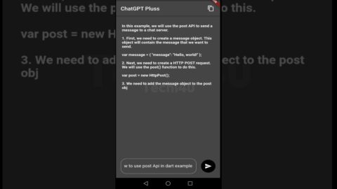 #ChatGPT Shorts – Create Your Own ChatGPT App with Flutter: Step-by-Step Tutorial 2023