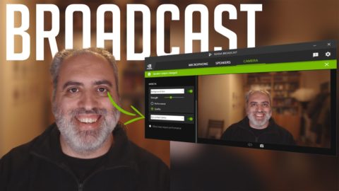 Δοκίμασα και εγώ τα “μάτια” της NVIDIA (NVIDIA Broadcast 1.4.0) | The GearHeadz