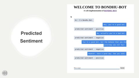 A Deep Learning Approach to Integrate Human Level Understanding in a Chatbot