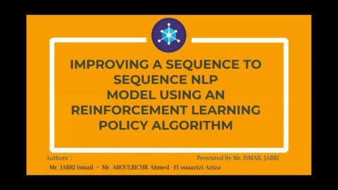 Improving a Sequence To Sequence NLP Model using a Reinforcement Learning Policy Algorithm