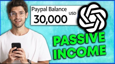 How To Make PASSIVE INCOME with ChatGPT