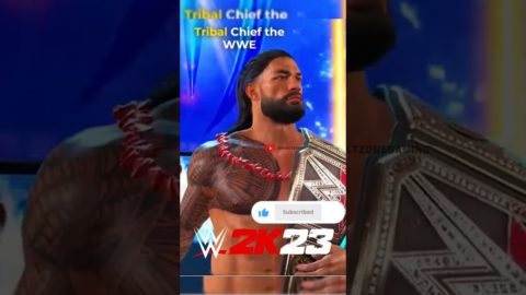 WWE 2K23 But chatGPT Decides 😱 #shorts #romanreigns #johncena #undertaker #viral #gaming #wwe2k23