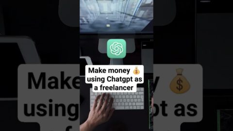 Make money 💰using chatgpt as a freelancer #shorts #chatgpt