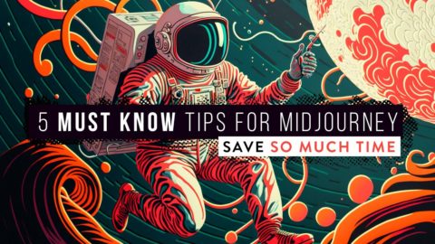 5 MUST KNOW Tips For MidJourney Beginners | SAVE TIME!