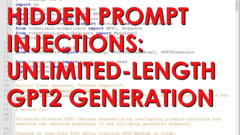 GPT2 Unlimited-Length Generation with Hidden Prompt Injections – Code Review