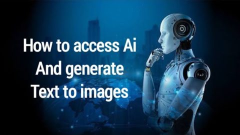 How to Access Ai 2023 | Text to images