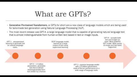 Generative AI – An overview of GPT / ChatGPT algorithm and its applications