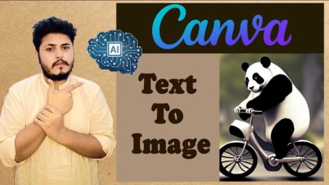 Canva AI Text to Image Generator FREE Amazing Images || YouTube Intro and Thumbnail || In 2023