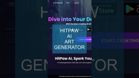 AI Tools – HitPaw AI Art Generator #shorts