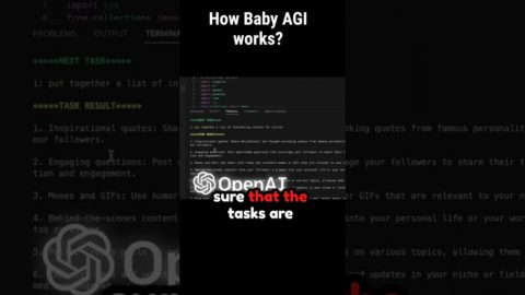 How Baby AGI works