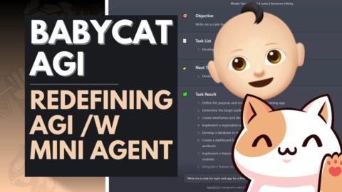 BabyCatAGI: Enhancing Performance and Redefining AGI