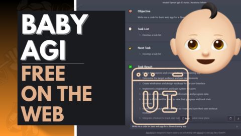 BabyAGI UI: FREE On the WEB! New UI Update – An Ai Web Agent