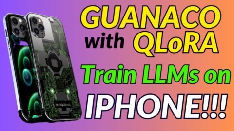 NEW GUANACO LLM with QLoRA: As GOOD as ChatGPT!