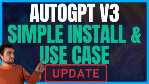 🤖 Auto-GPT V3 UPDATED INSTALL GUIDE | ChatGPT Sparks of AGI | Website Building