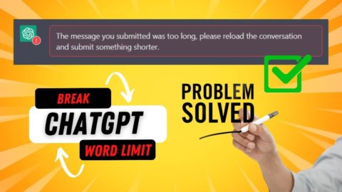 Break The Word Limit of ChatGPT Free Version With This AMAZING Prompt Engineering Hack