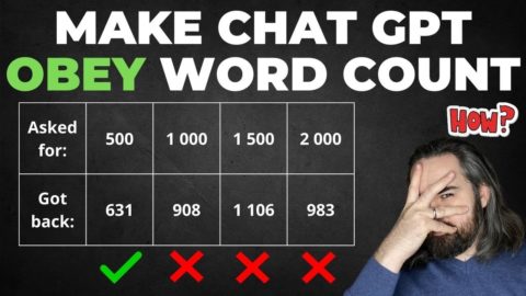 🔥Maximize ChatGPT Output: Easy Word Count Fix