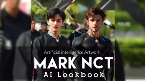 [4K AI ART] MARK NCT | SketchZa | Superstar #aiart #AIArtlookbook #ailookbook