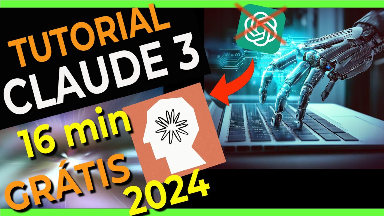 TUTORIAL Claude 3 GRÁTIS 2024 – Aprenda passo à passo como usar o Claude 3 do Brasil