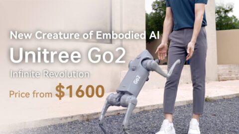 Introducing Unitree Go2 – Quadruped Robot of Embodied AI from 00