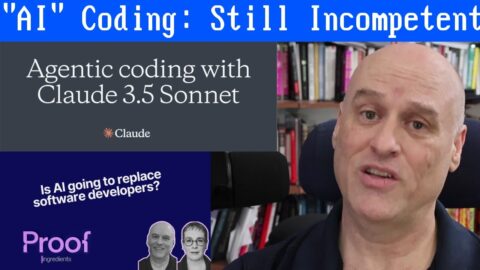 AI Coding Crap: More Examples. Claude 3.5 Sonnet Demo & more – with @Proof_news