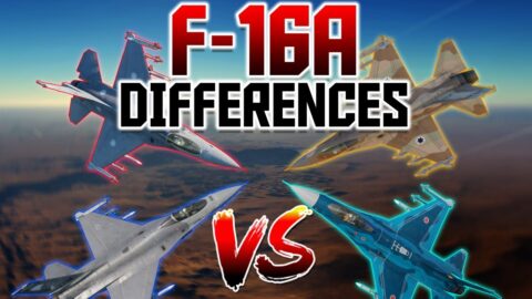 F-16As COMPARED: What Are The Differences? | F-16A, ADF, MLU, AJ, Netz